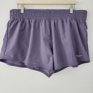 NEW‎ Nike Dri-Fit training shorts lined running athletic womens size XL